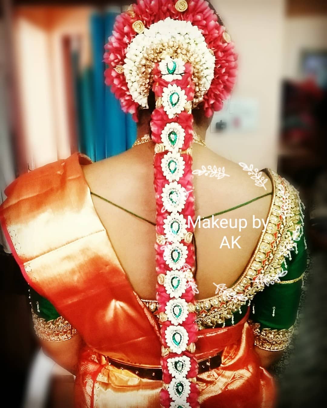Intricate crown weave by hairstylisthyderabad