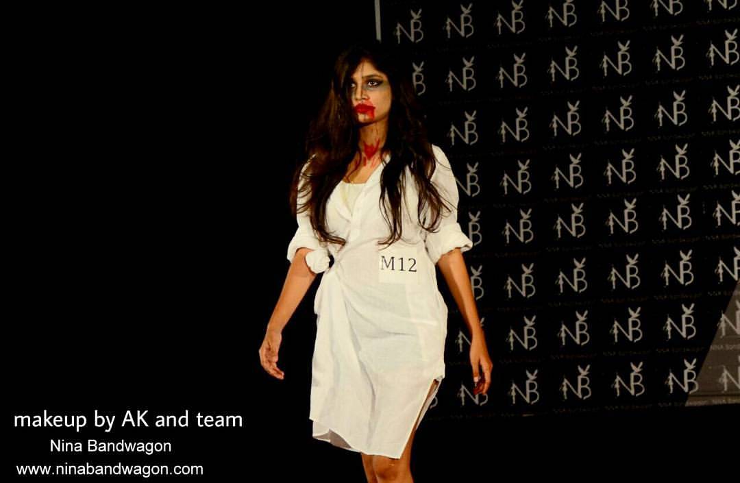 Nina Bandwagon fashion event presentation in 2017