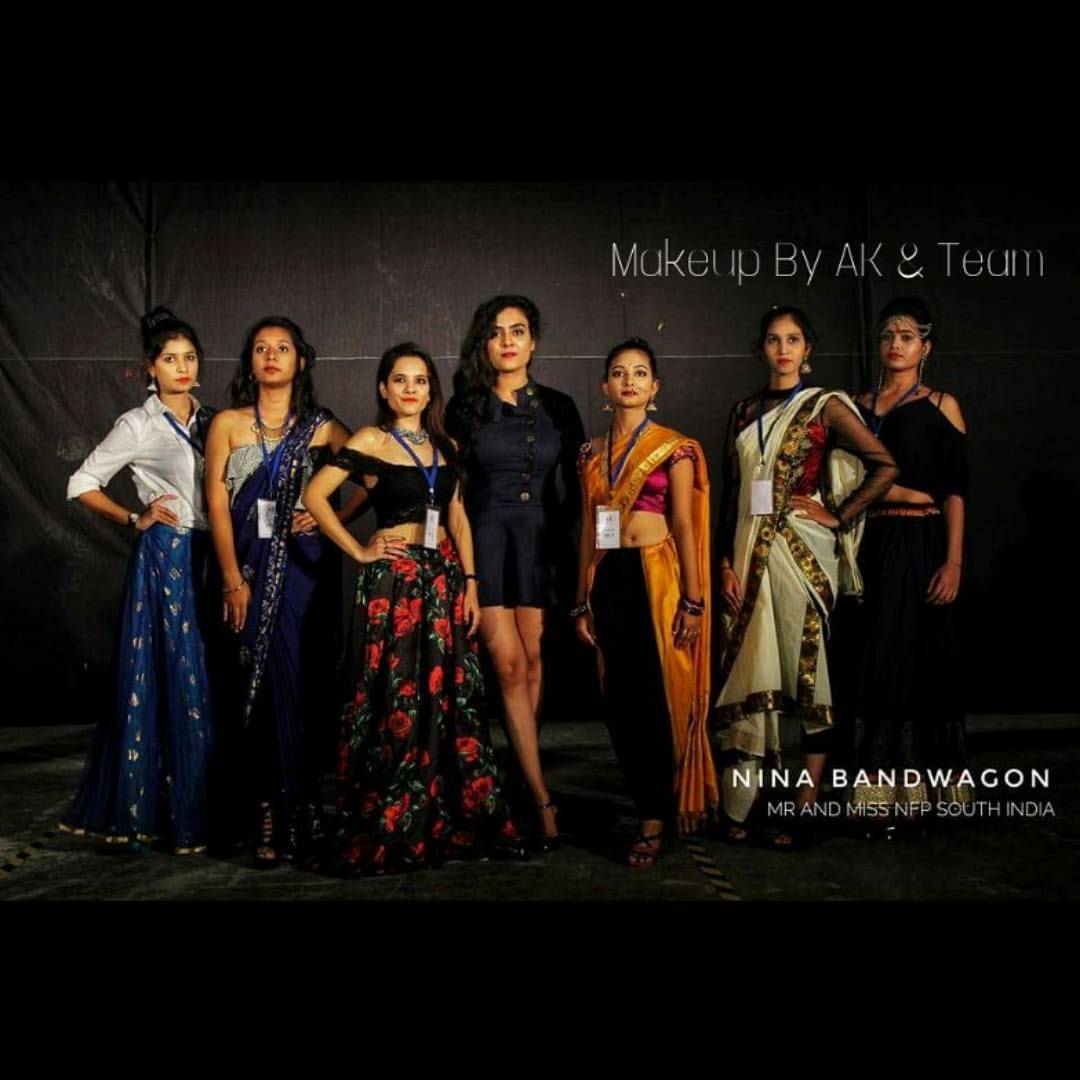 Alina Khatoon event makeup for Ninabandwagon