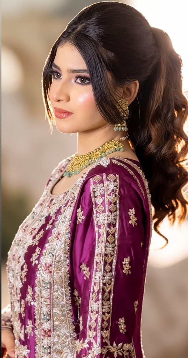 Special occasion event makeup by Alina Khatoon